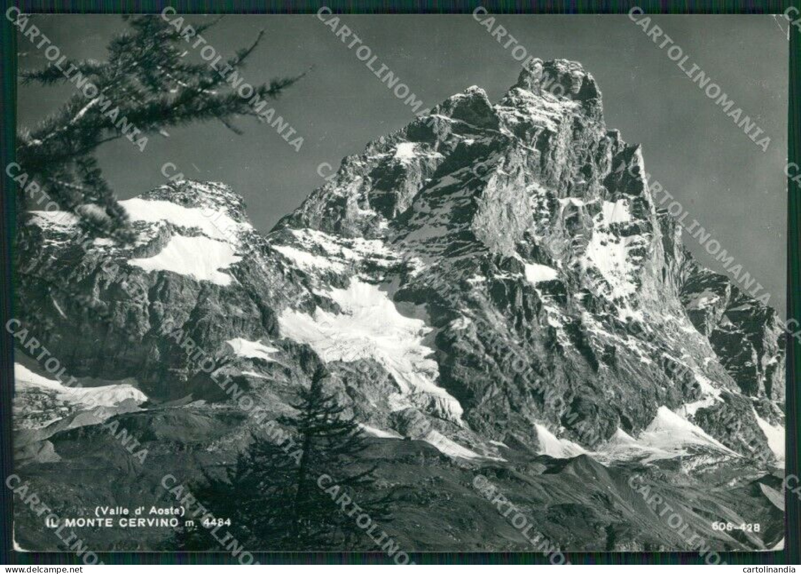 Aosta Valtournenche Cervino PIEGHINA Foto FG Cartolina KB1777 - Aosta