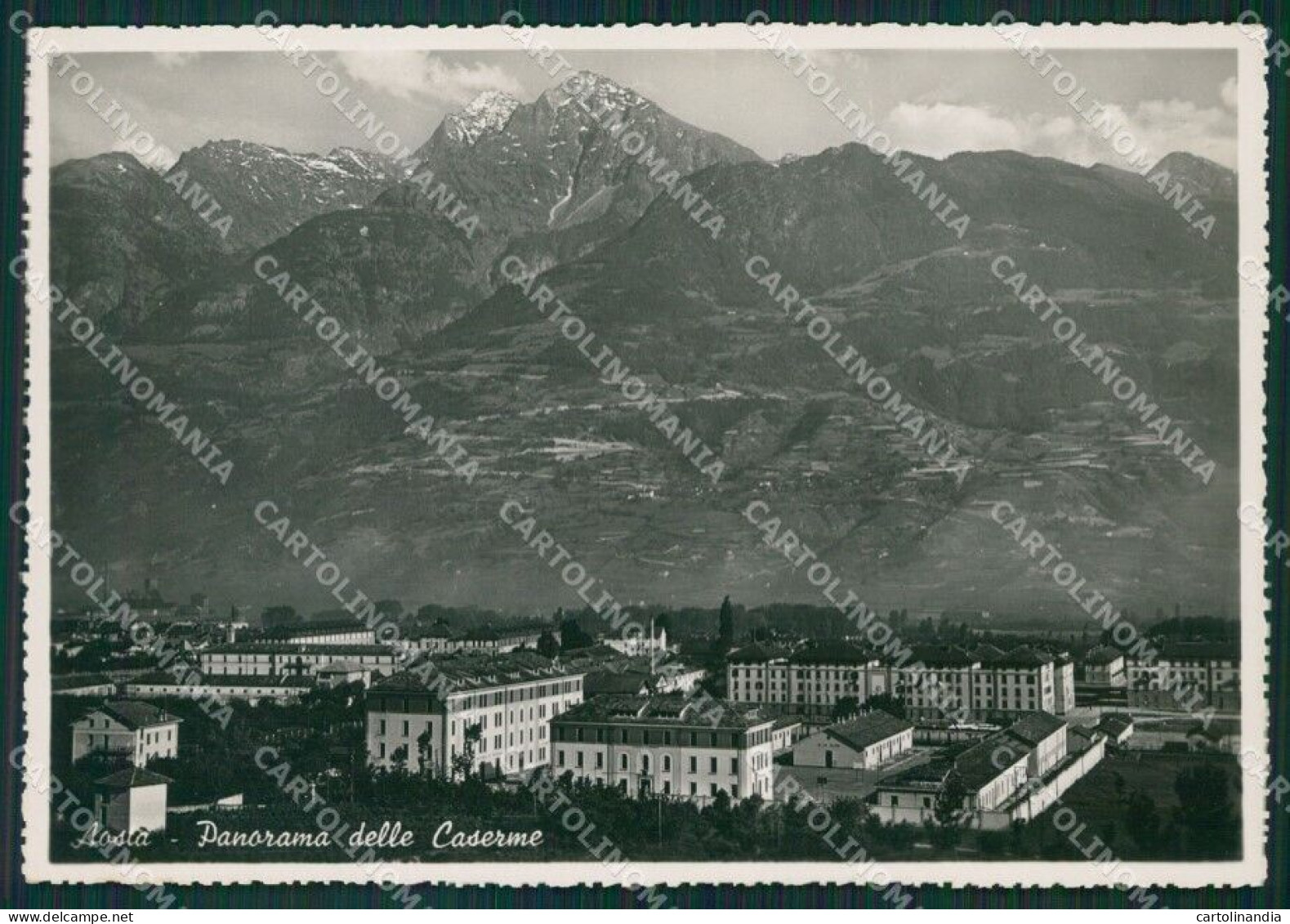 Aosta Città Caserme Foto FG Cartolina KB1546 - Aosta