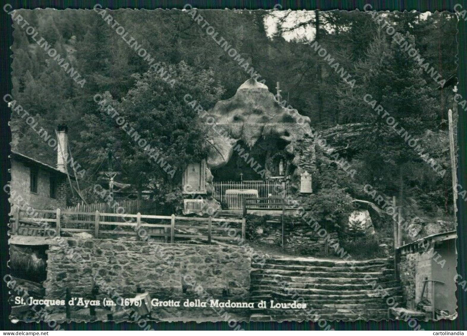 Aosta Ayas Saint Jaques PIEGHINE Foto FG Cartolina KB1553 - Aosta