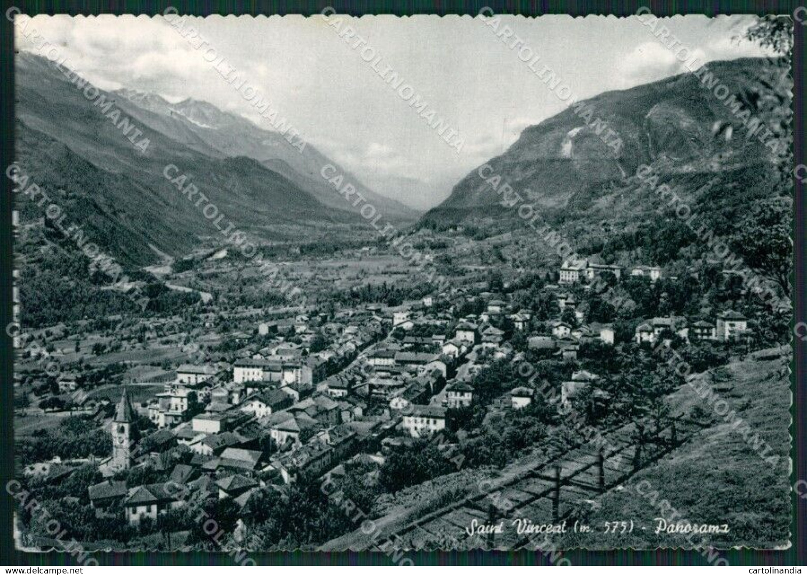 Aosta Saint Vincent Foto FG Cartolina KB1688 - Aosta