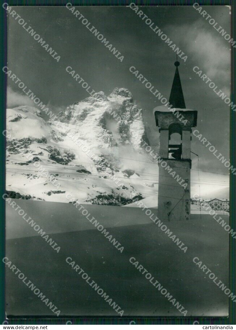 Aosta Valtournenche Cervinia Cervino Foto FG Cartolina KB1773 - Aosta