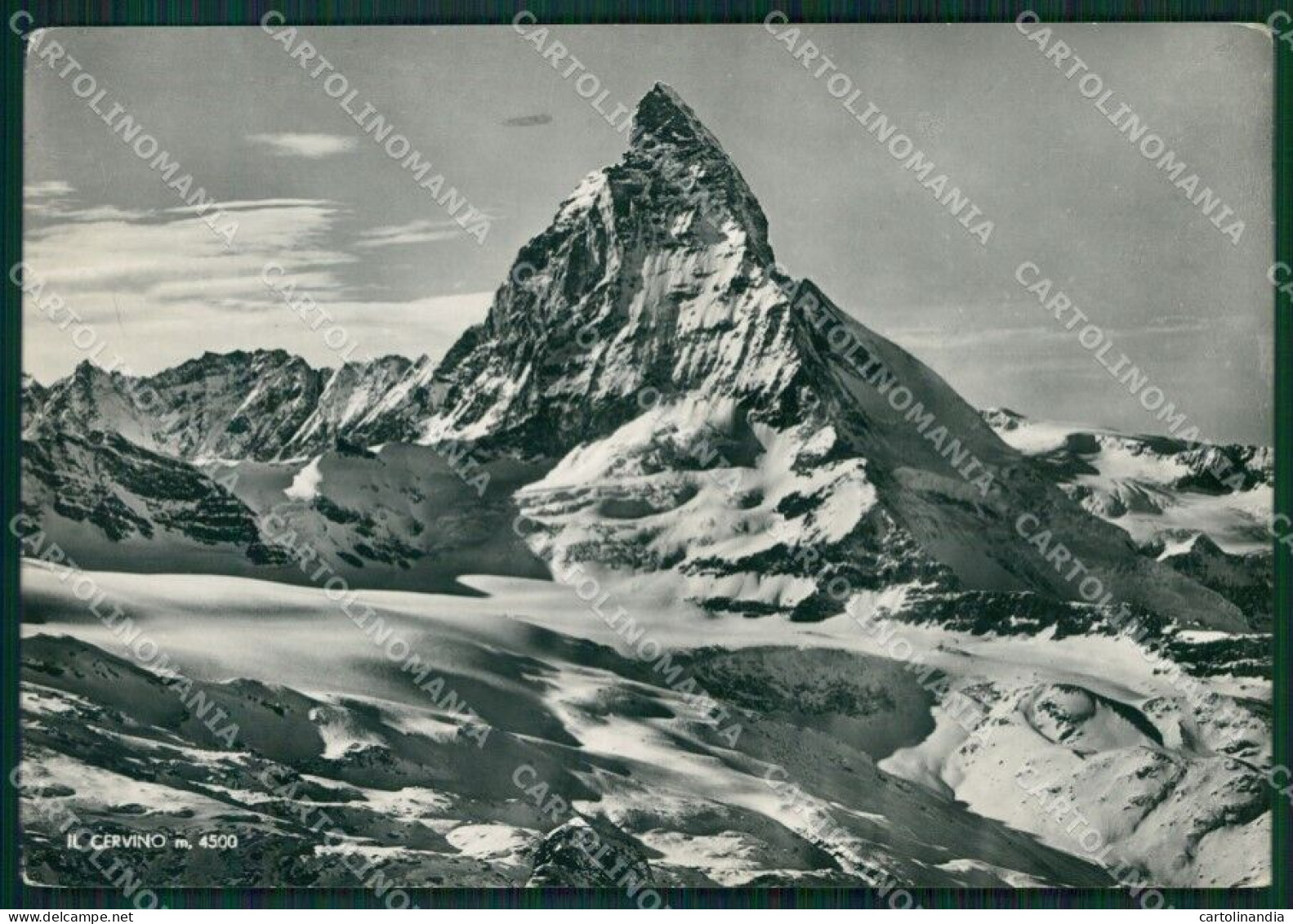 Aosta Valtournenche Cervino PIEGHINE Foto FG Cartolina KB1846 - Aosta