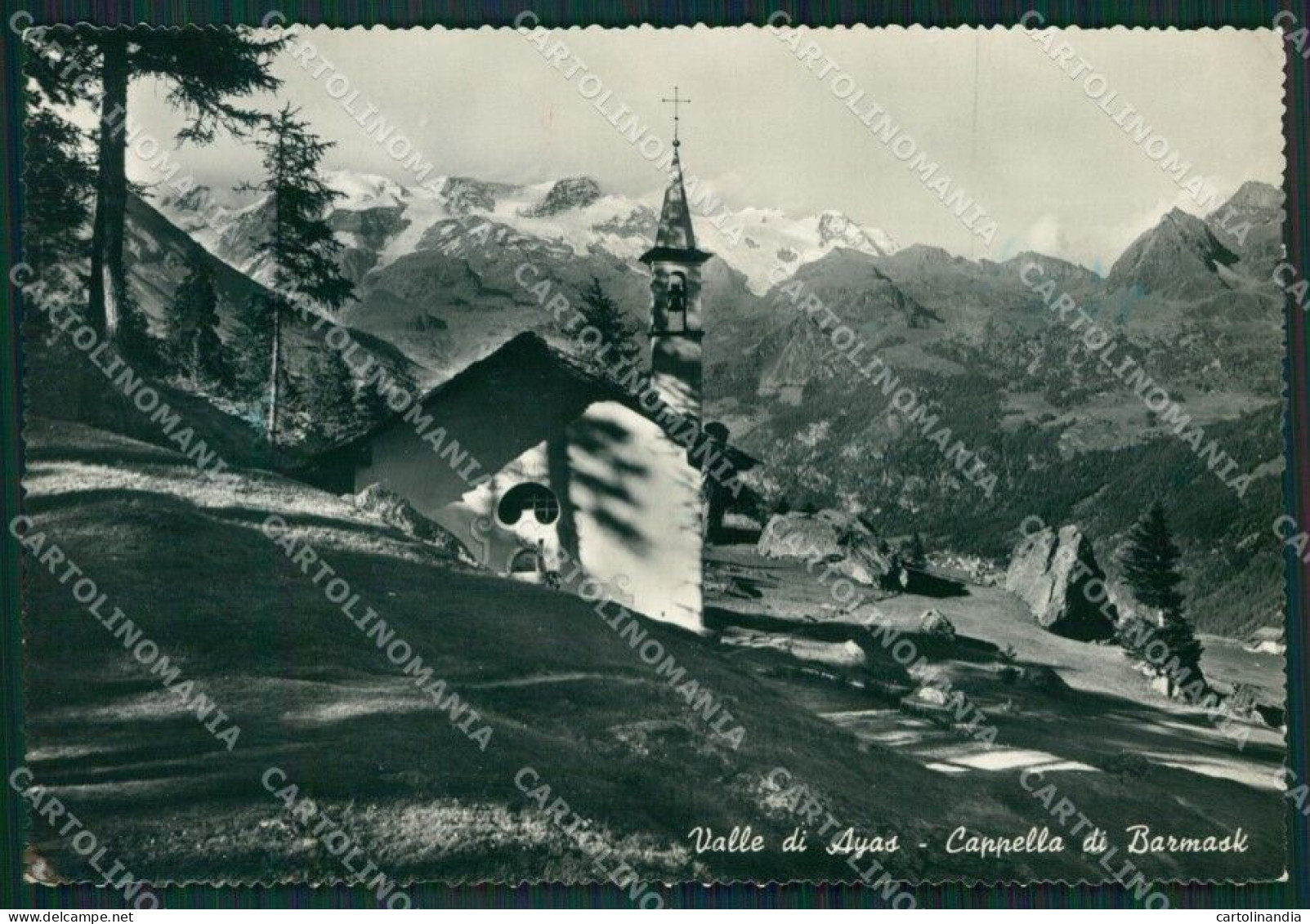 Aosta Ayas Valle Di Barmask Foto FG Cartolina KB1887 - Aosta