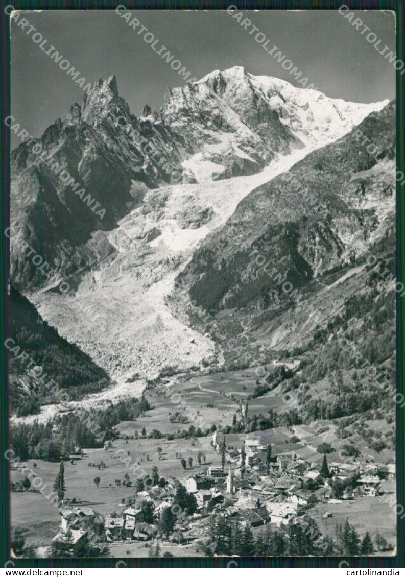 Aosta Courmayeur Entrèves Foto FG Cartolina KB1876 - Aosta