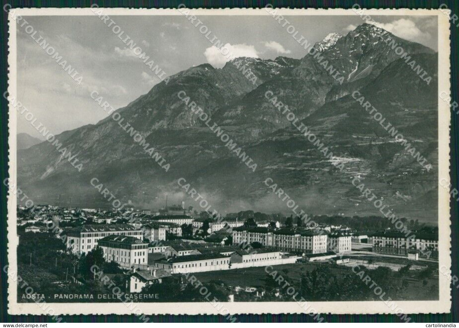 Aosta Città Caserme Foto FG Cartolina KB1725 - Aosta