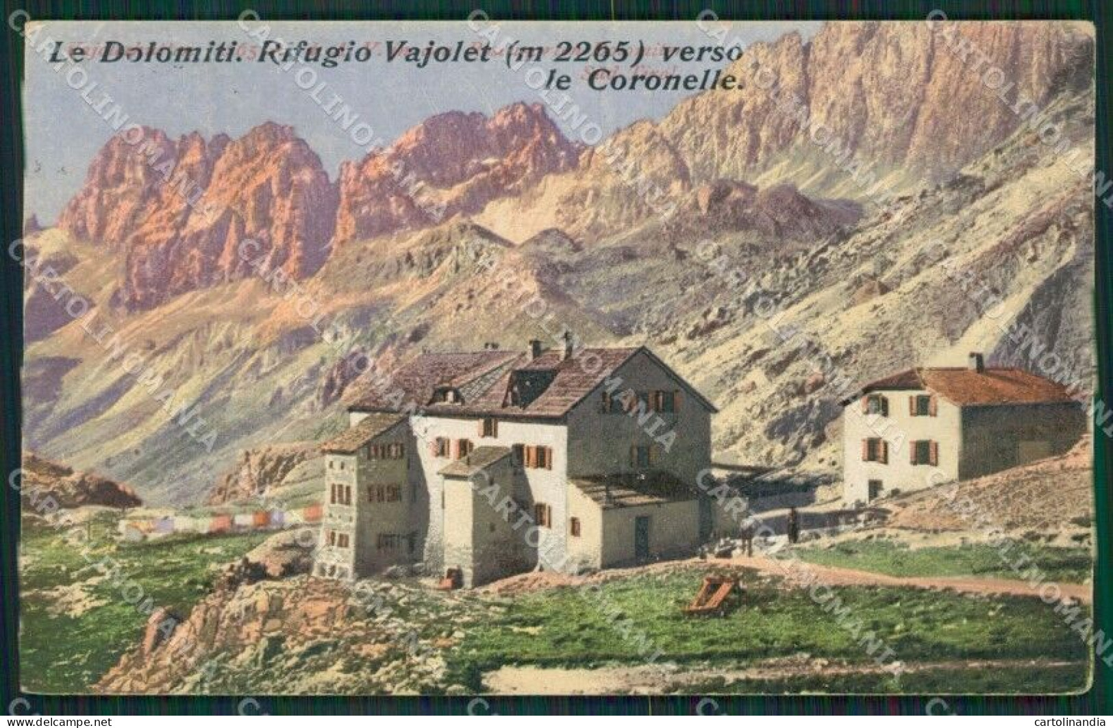 Trento Rifugio Vajolet Cai Cartolina KV4294 - Trento