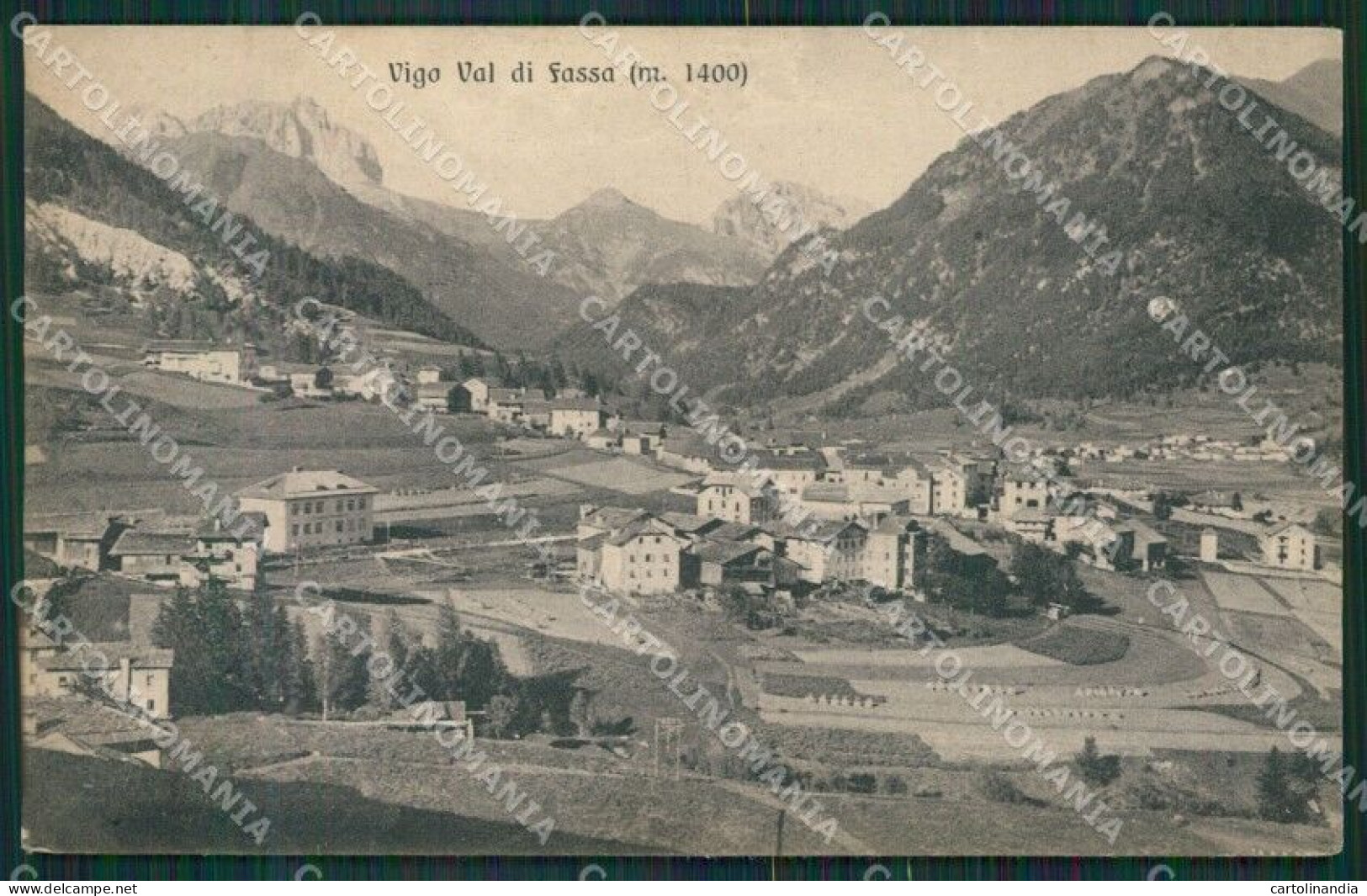Trento Vigo Di Fassa Cartolina KV4261 - Trento