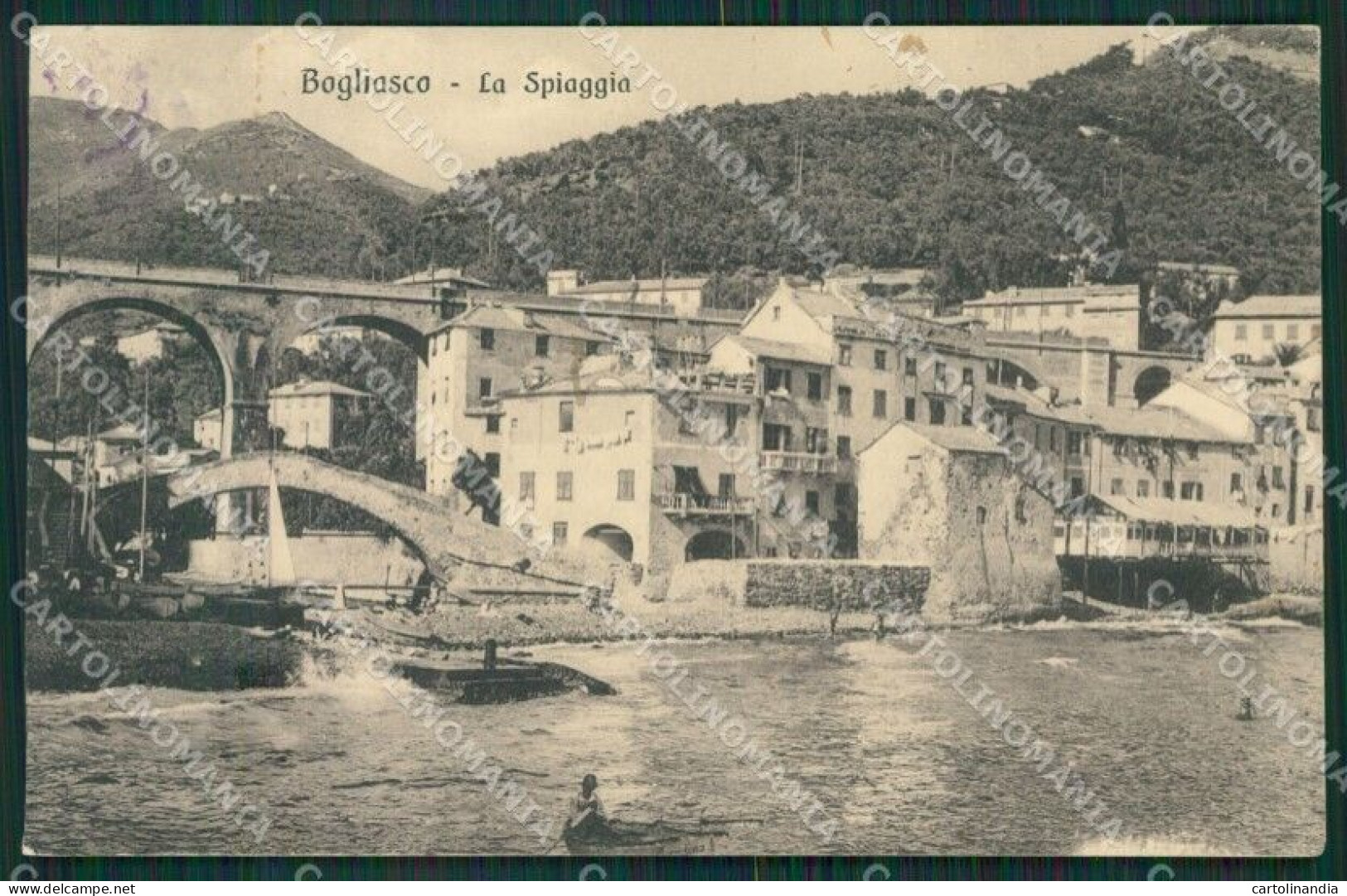 Genova Bogliasco Cartolina KV4256 - Genova (Genoa)