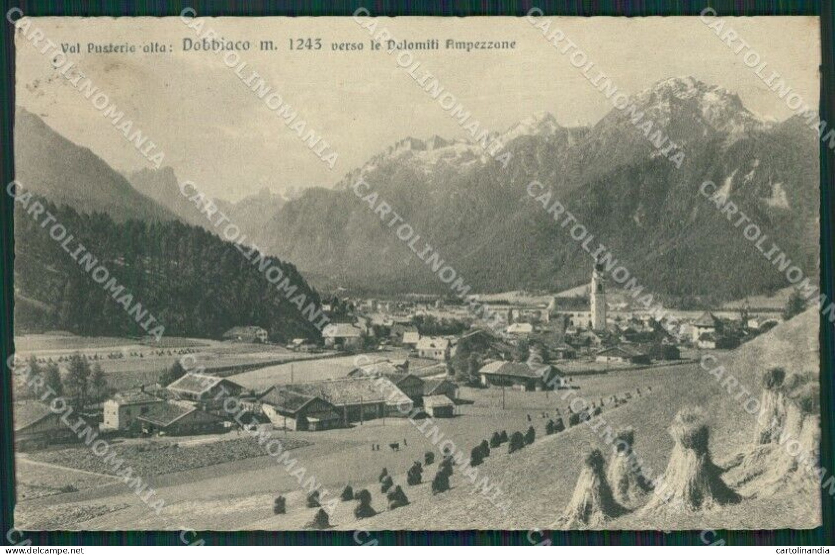 Bolzano Dobbiaco Cartolina KV4186 - Bolzano (Bozen)