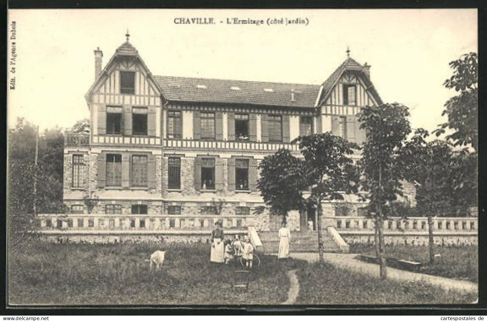CPA Chaville, L`Eremitage, Côté Jardin  - Chaville