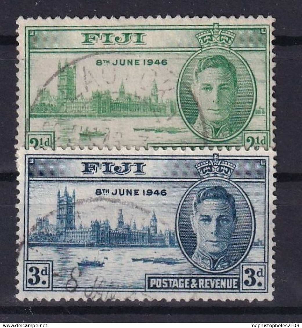 FIJI 1946 - Canceled - Sc# 137, 138 - Fidji (...-1970)