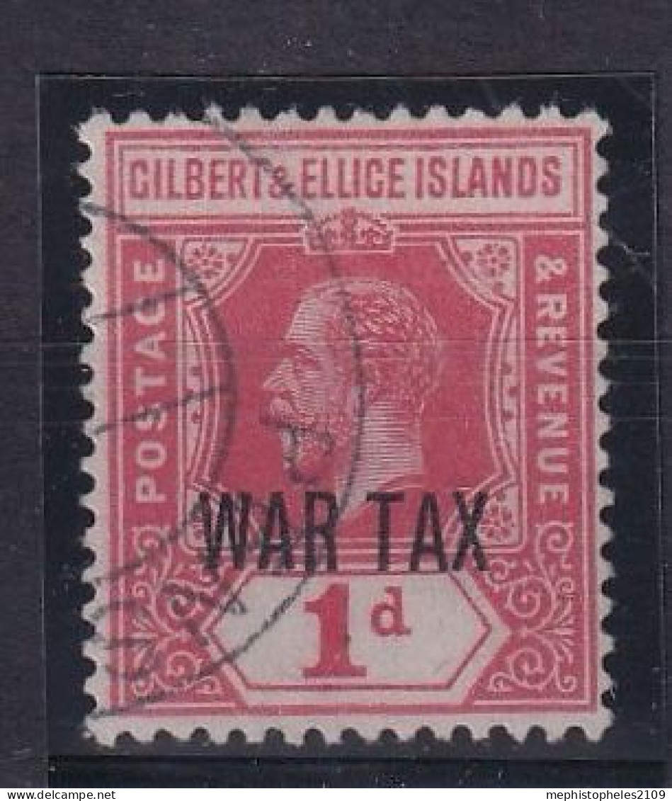 GILBERT & ELLIS ISLANDS 1918 - Canceled - Sc# MR1 - Sonstige - Ozeanien