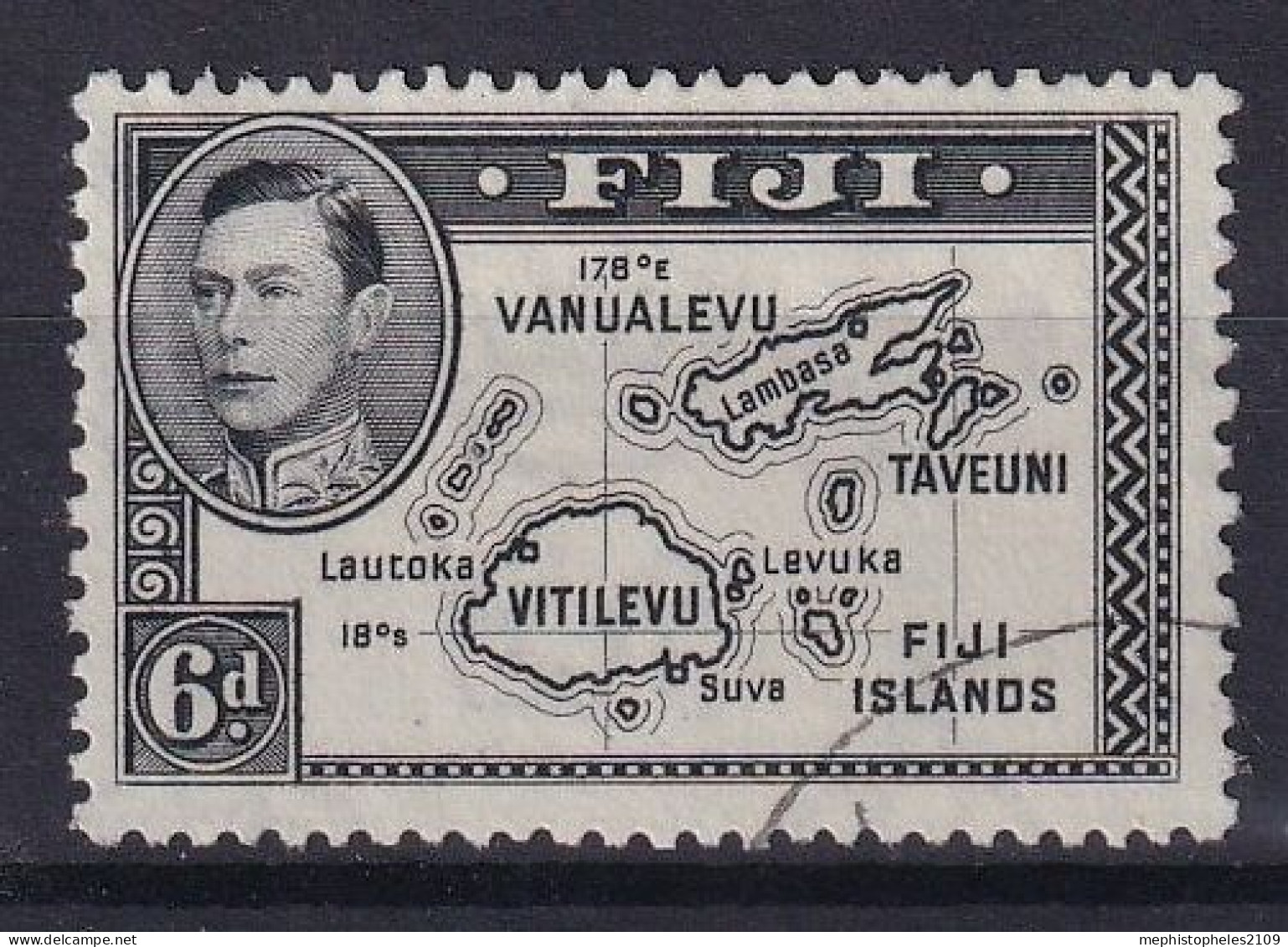 FIJI 1938 - Canceled - Sc# 125 - Fidschi-Inseln (...-1970)