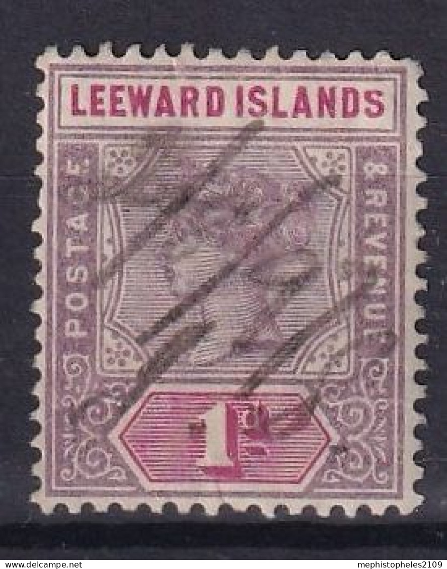 LEEWARD ISLANDS 1890 - Canceled - Sc# 2 - Leeward  Islands