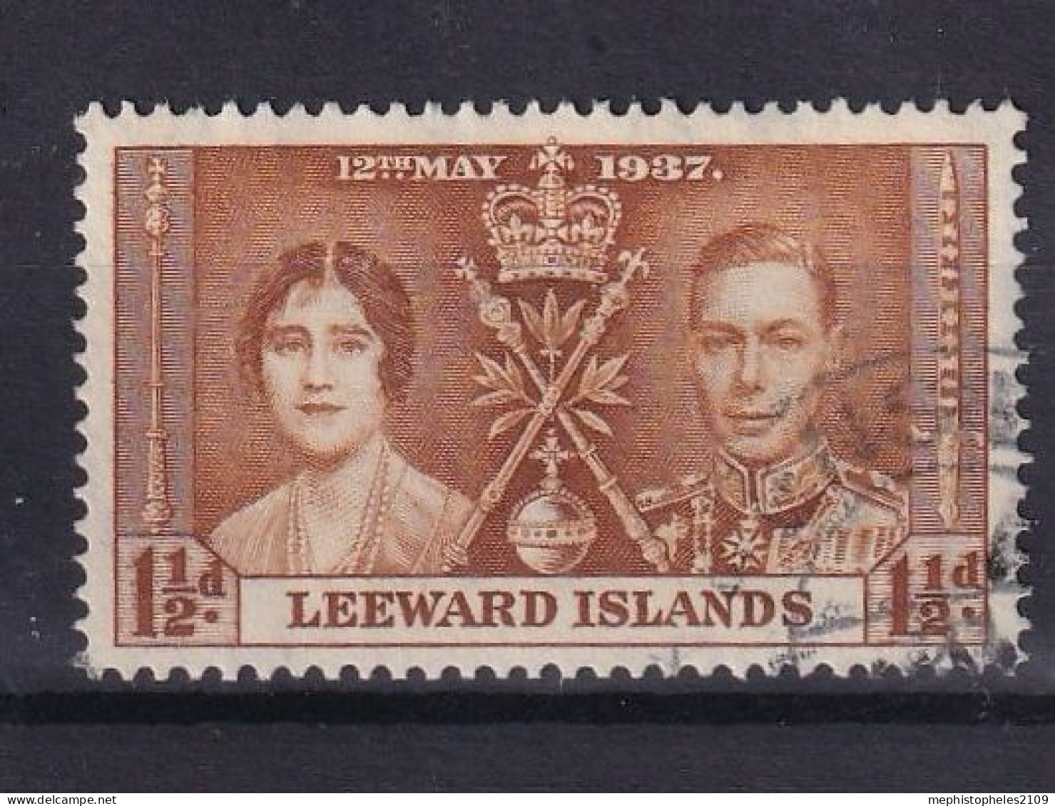 LEEWARD ISLANDS 1937 - Canceled - Sc# 101 - Leeward  Islands