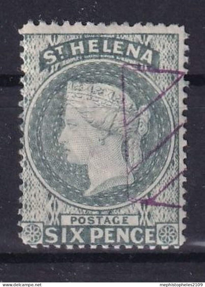 ST. HELENA 1889 - Canceled (annulation) - Sc# 6 - St. Helena