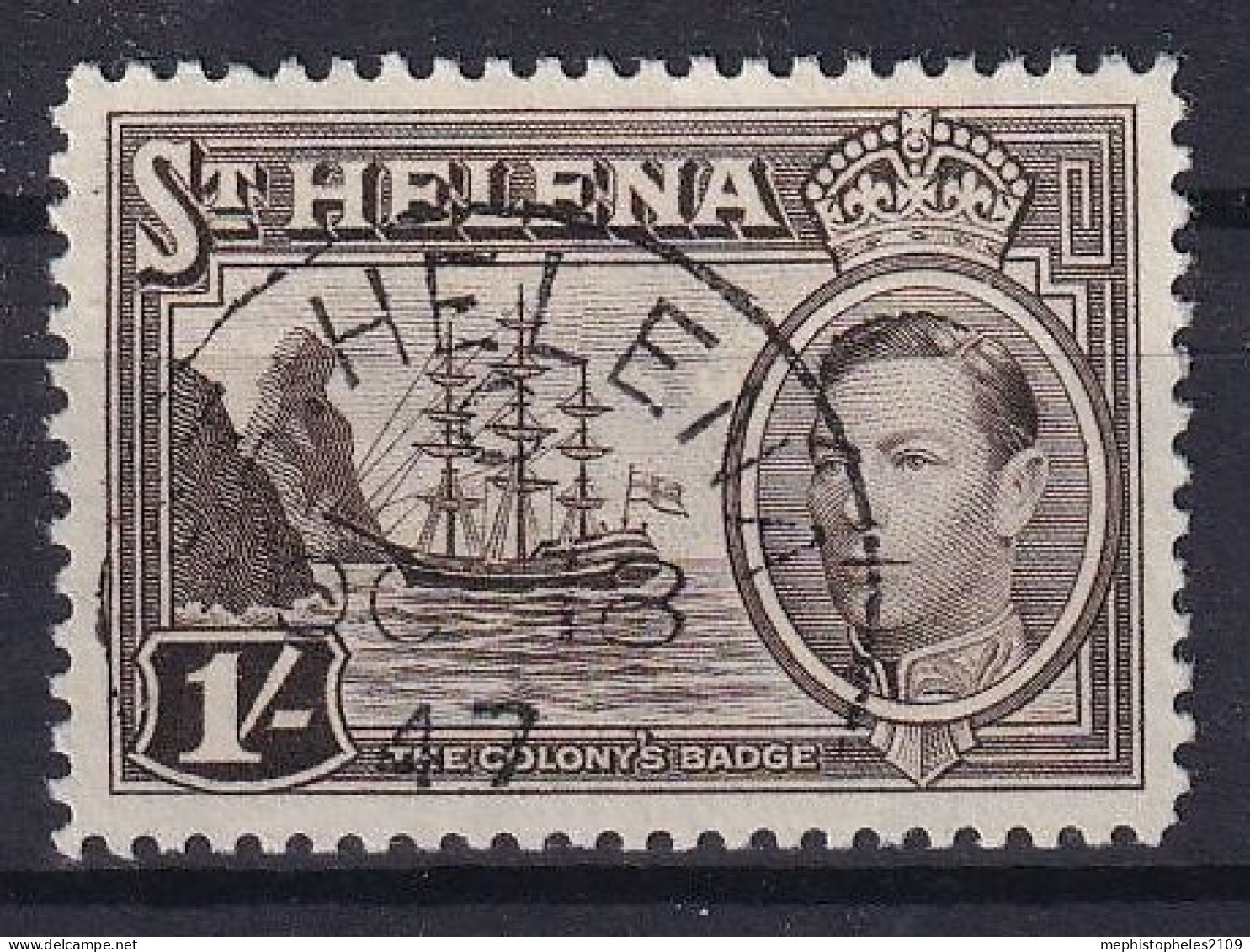 ST. HELENA 1938-40 - Canceled - Sc# 124 - Sainte-Hélène