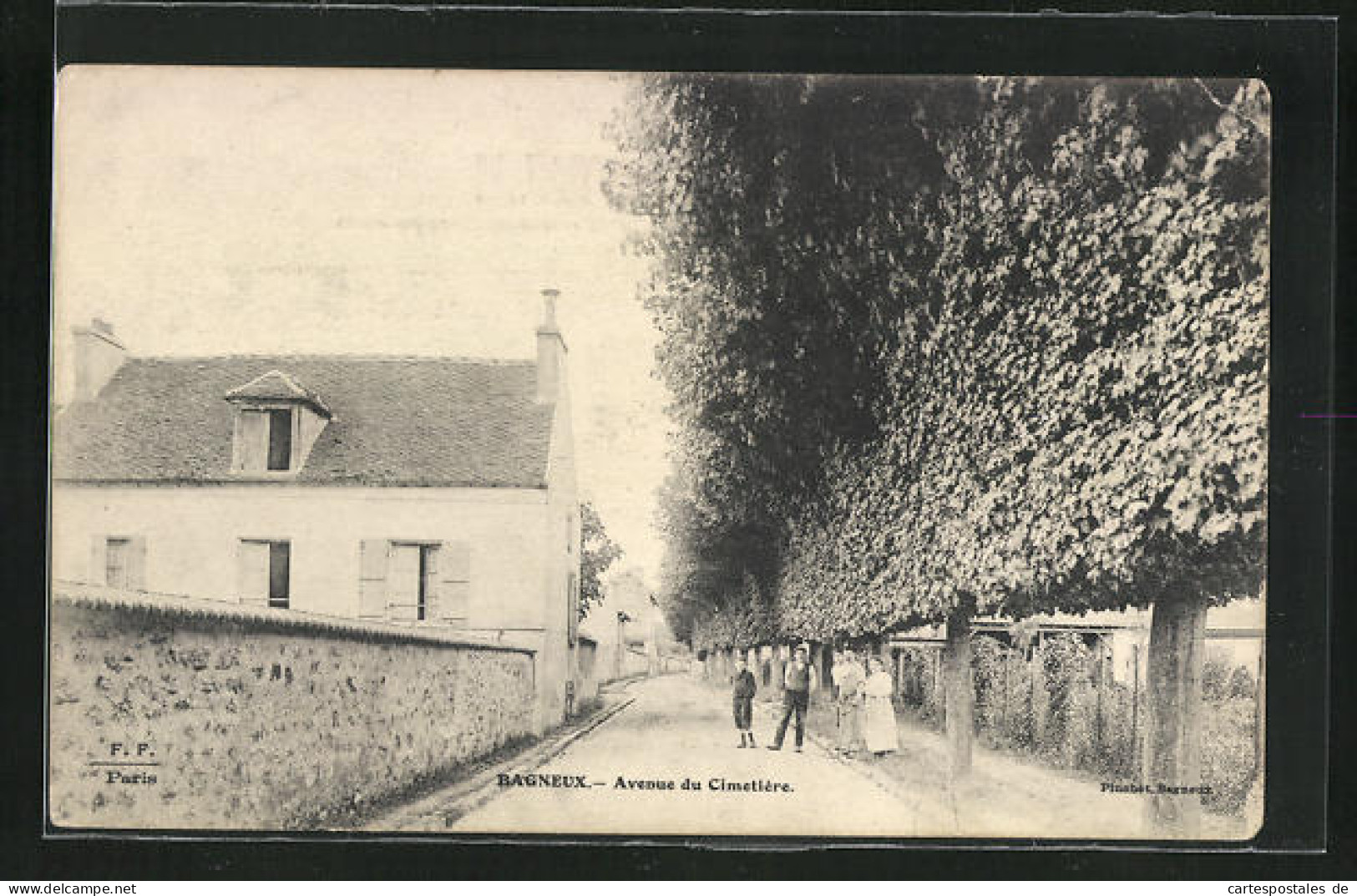 CPA Bagneux, Avenue Du Cimetiere  - Bagneux