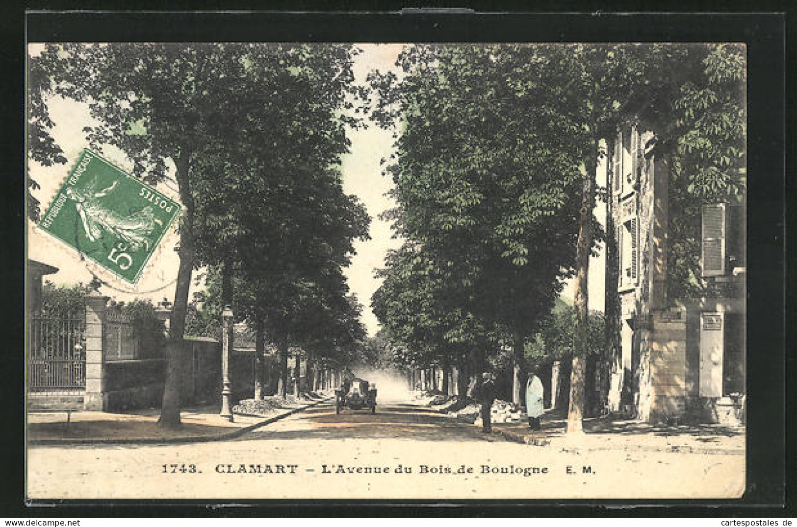 CPA Clamart, L`Avenue Du Bois De Boulogne  - Clamart