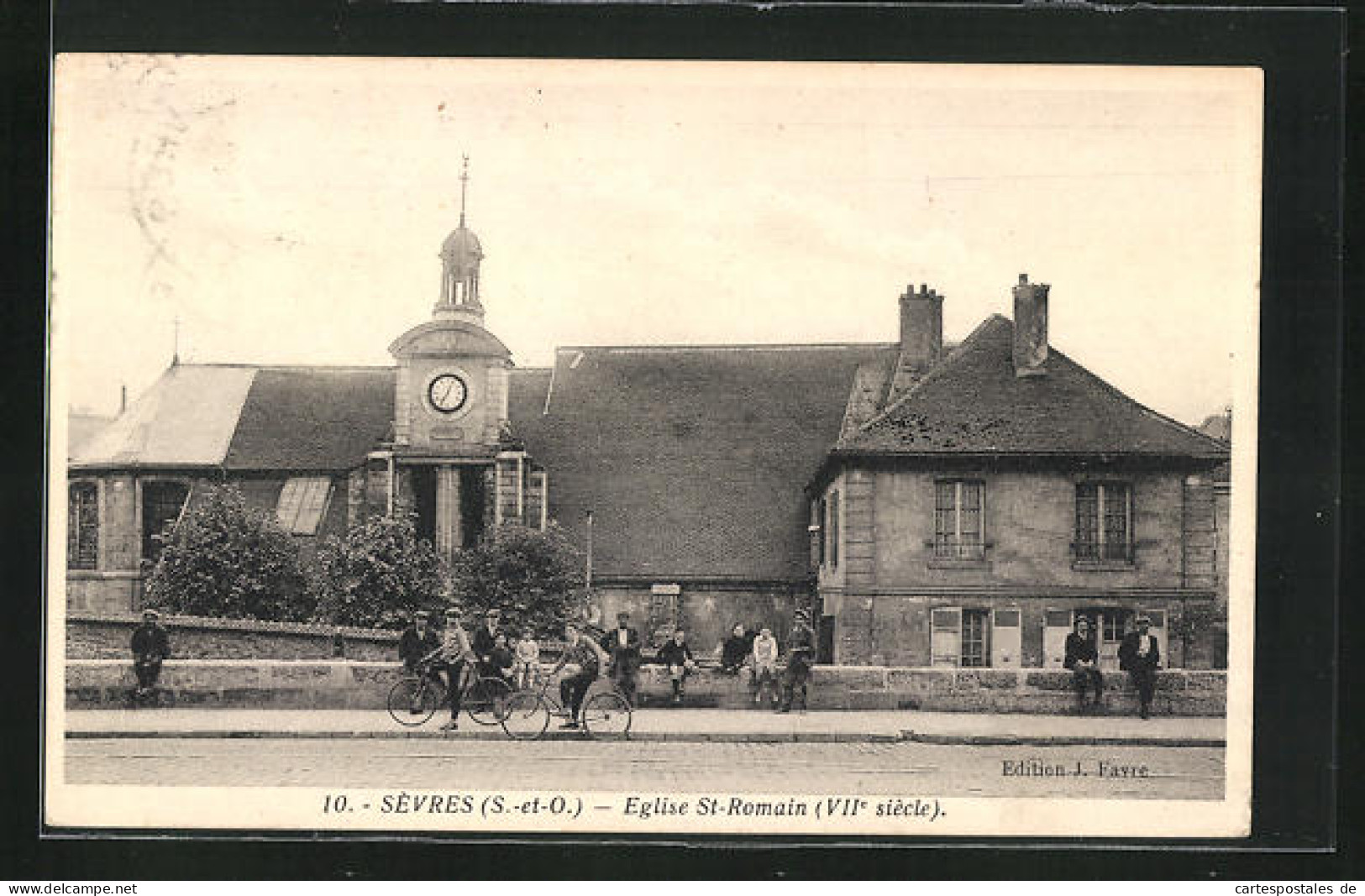 CPA Sévres, Eglise St Romain  - Autres & Non Classés