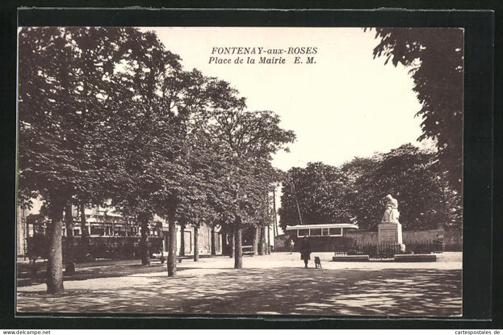 CPA Fontenay-aux-Roses, Place De La Mairie  - Fontenay Aux Roses