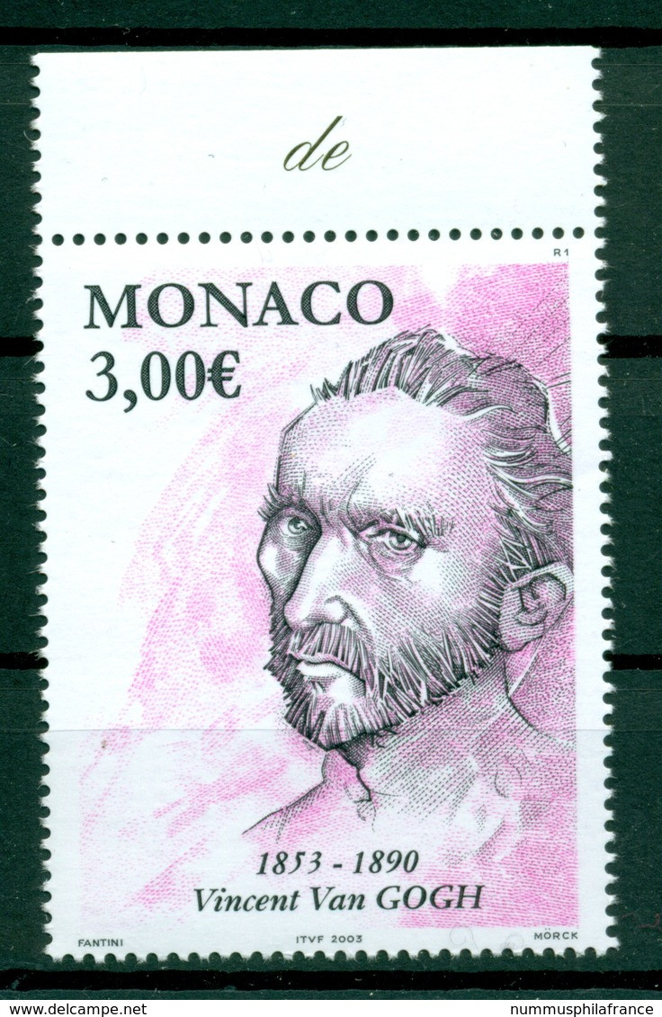 Monaco 2003 - Y & T N. 2404 - Vincent Van Gogh - Nuevos