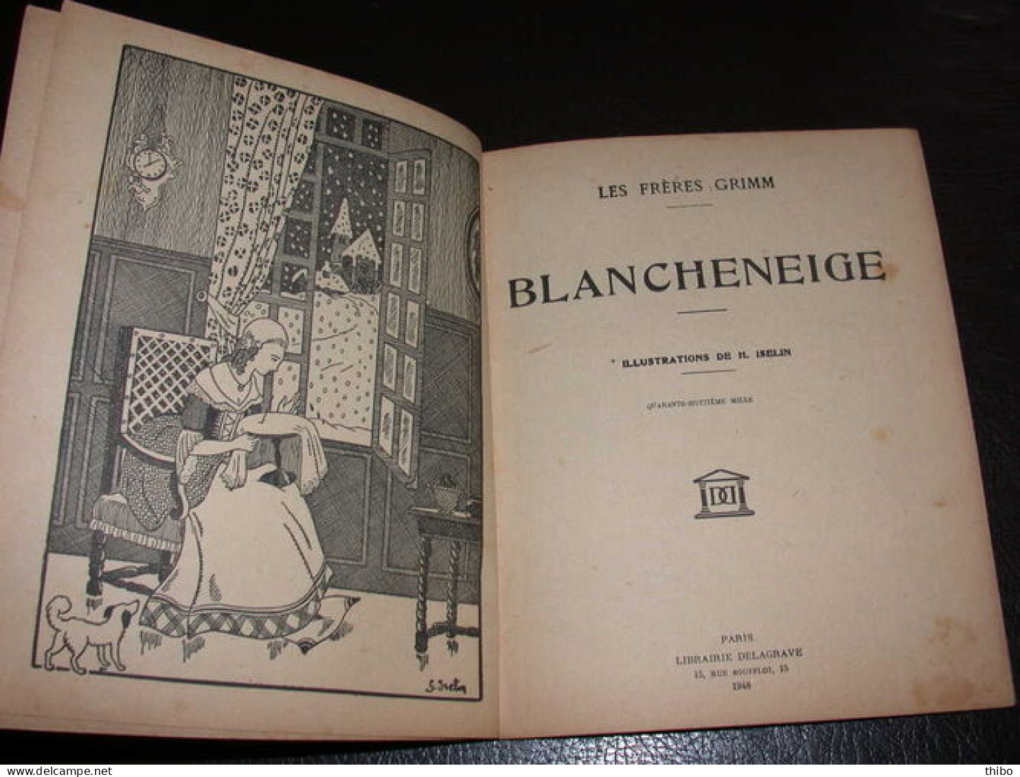 Blancheneige - Illustrations En Noir De H. Iselin - Sonstige & Ohne Zuordnung
