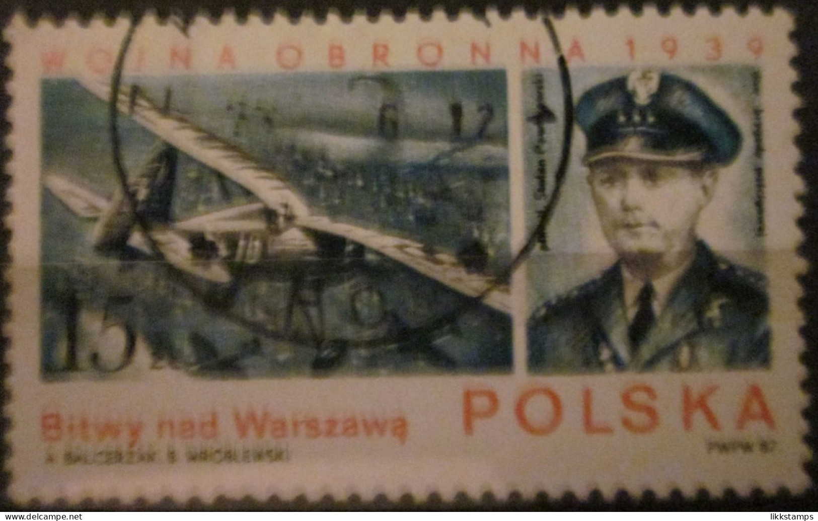 POLAND ~ 1987 ~ S.G. NUMBERS S.G. 3128. ~ AIRCRAFT ~ VFU #03539 - Used Stamps