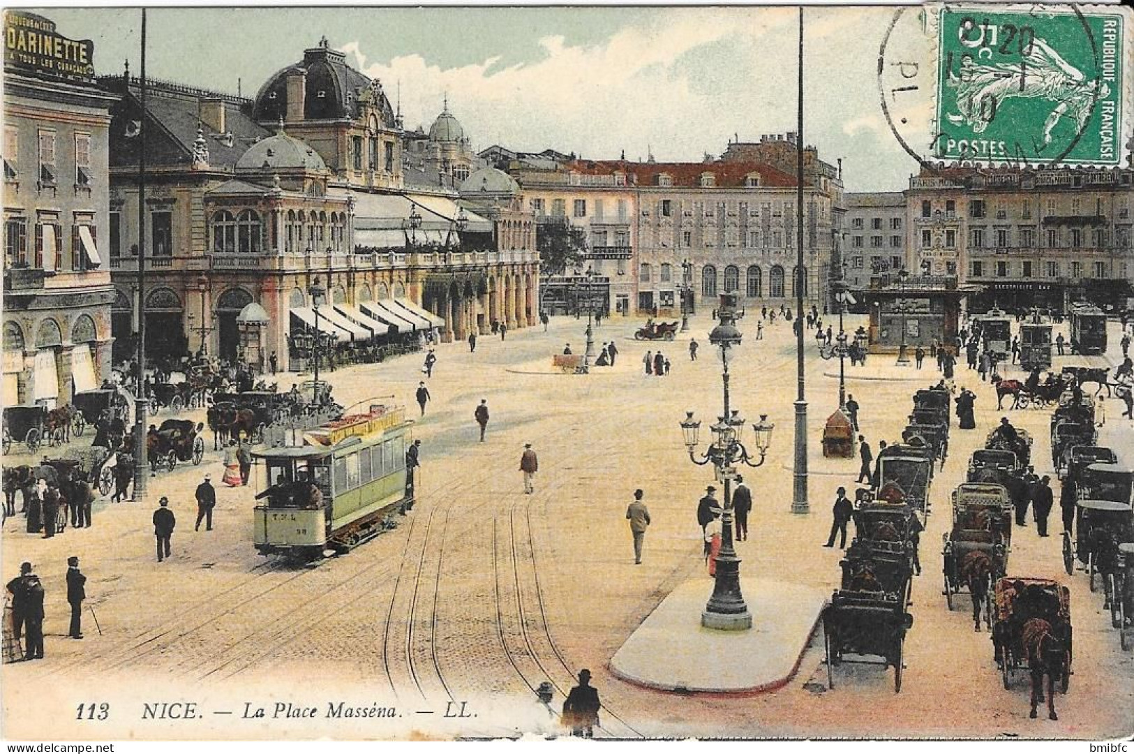 NICE - La Place Masséna - Plazas