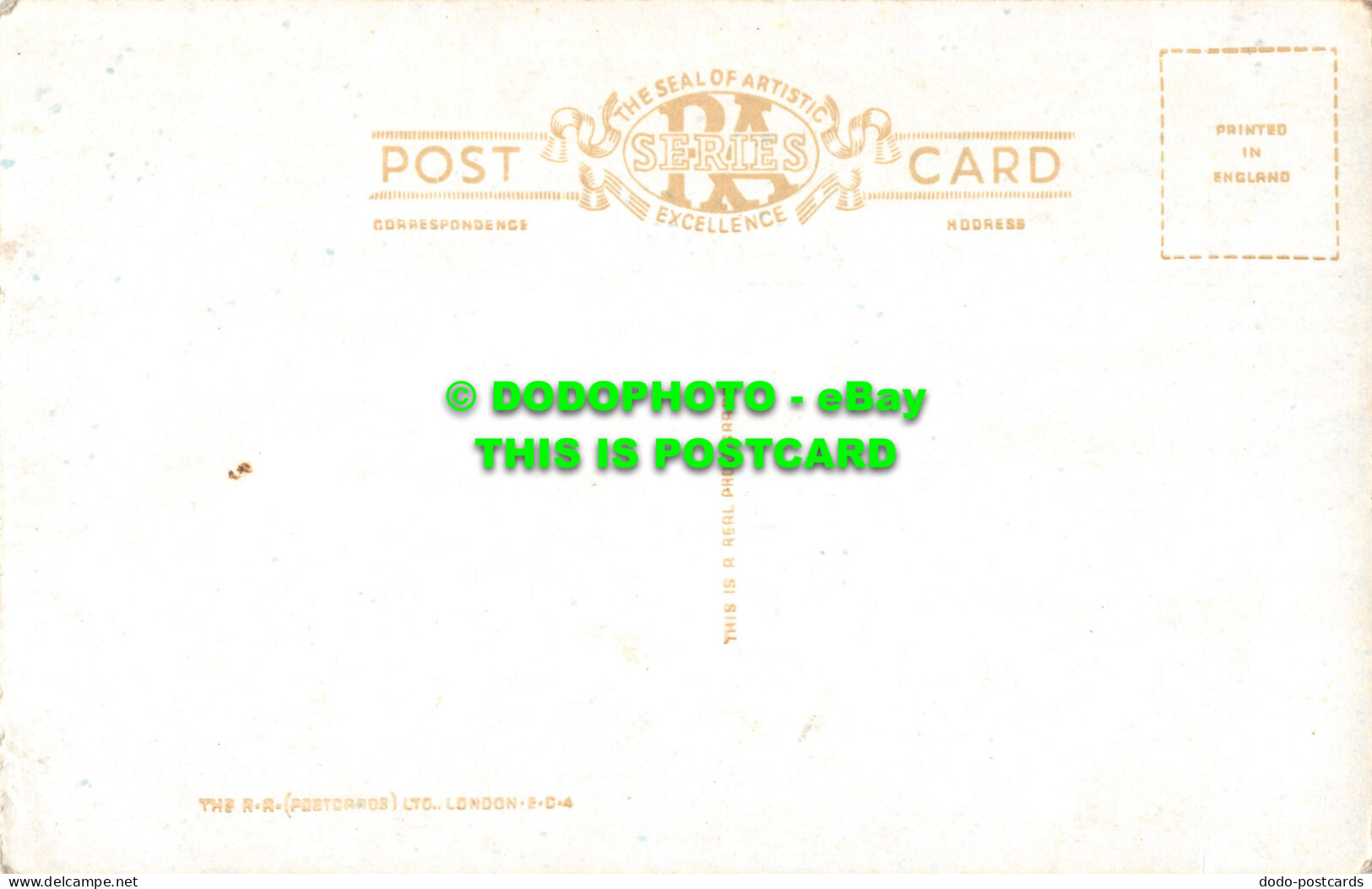 R509784 Guernsey. The Dog And Lion Rocks. Moulin Huet. The R. A. Postcard. RP - World