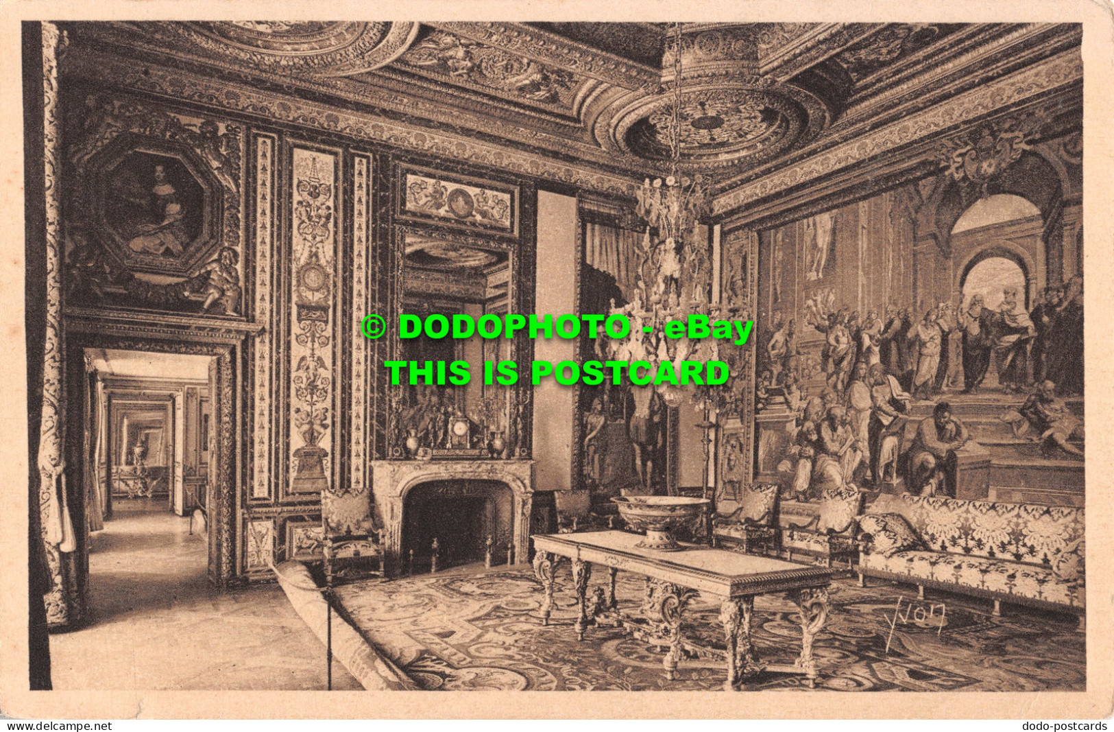 R509794 La Douce France. Palais De Fontainebleau. Ancienne Chambre Des Reines Me - World