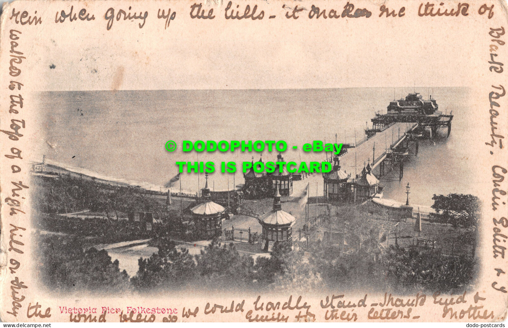 R509209 Folkestone. Victoria Pier. 1903 - World