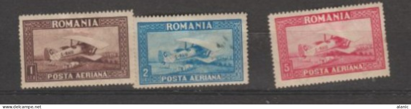 ROUMANIE-PA  N°1/3  Neufs Avec Charnière-  SERIE COMPLETE (3 Valeurs)- COTE+ 18€ - - Unused Stamps