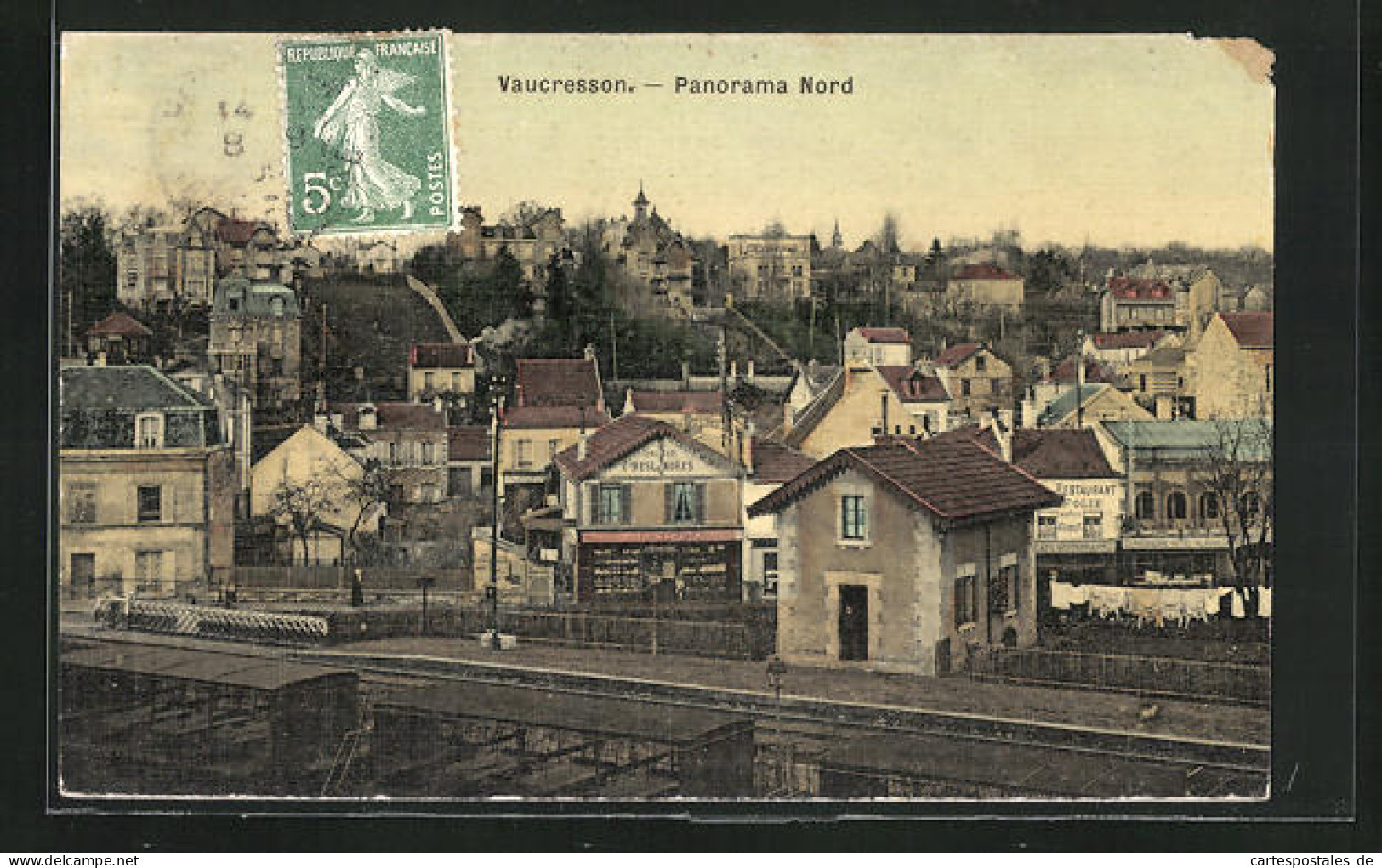 CPA Vaucresson, Blick über Die Bahngleise Auf Den Nördlichen Ortsteil, Vue Générale Nord  - Vaucresson