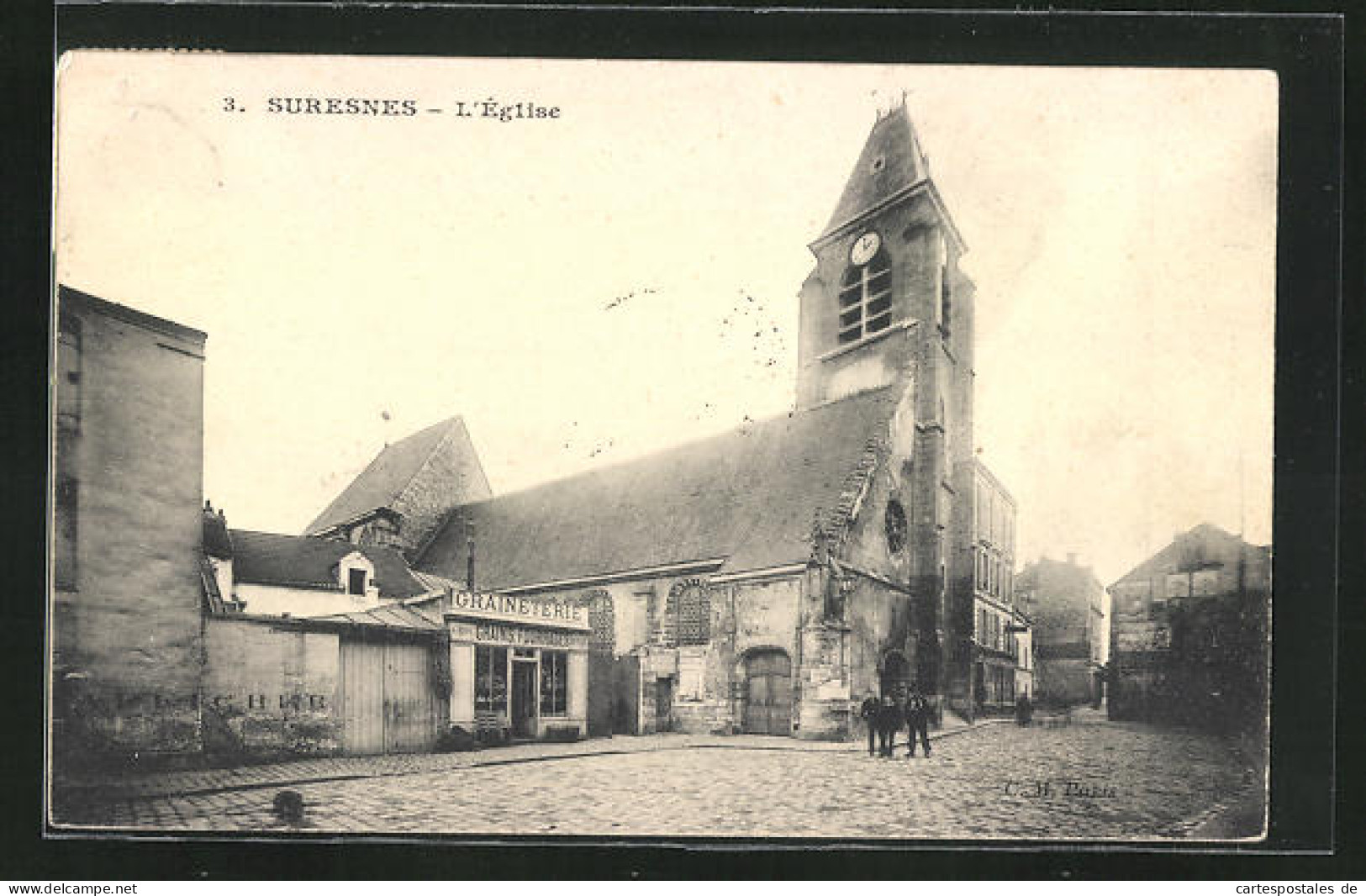 CPA Suresnes, L'Eglise  - Suresnes