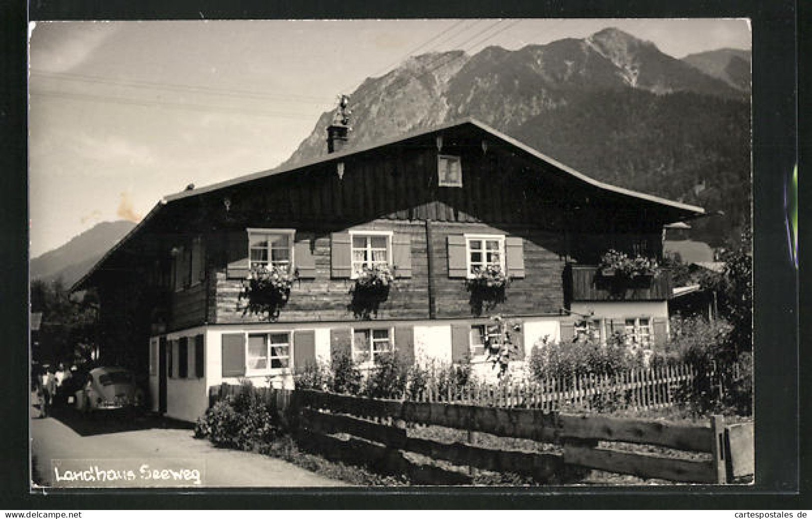 AK Oberstdorf, Hotel Pension Landhaus Seeweg  - Oberstdorf