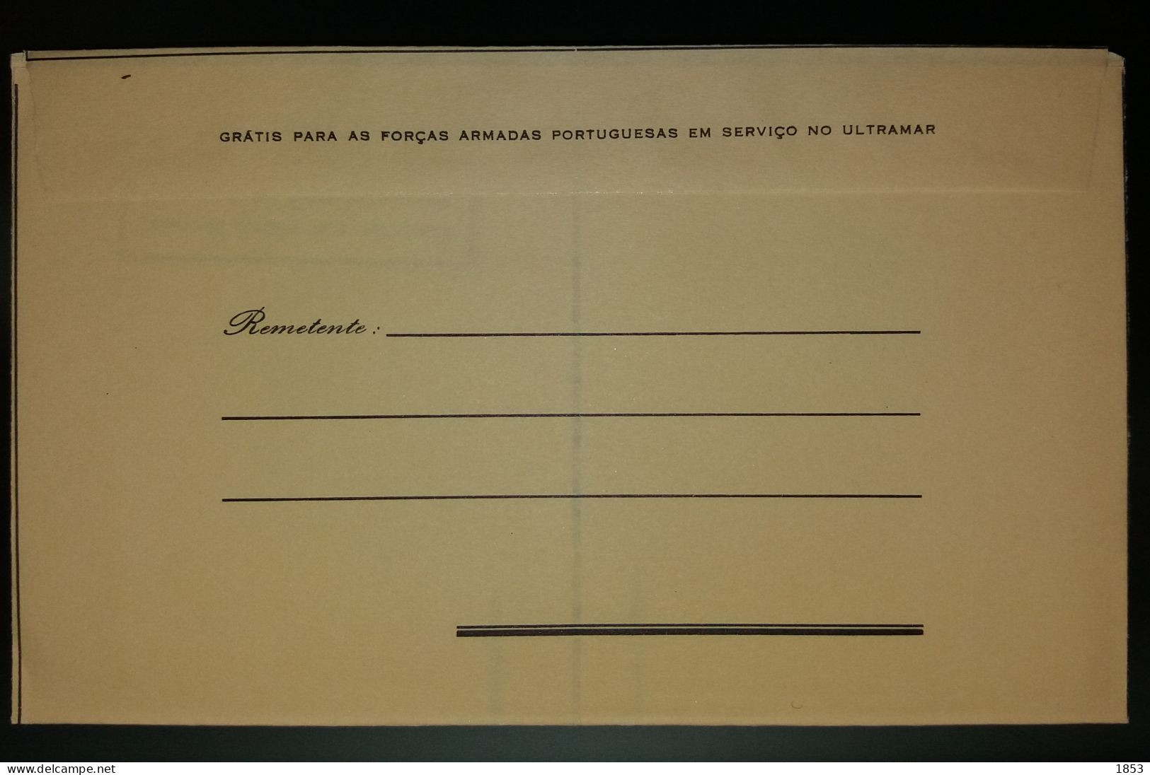 AÉROGRAMA - EDIÇÂO EXCLUSIVA DO MOVIMENTO NACIONAL FEMENINO - BOAS FESTAS - COM. R.M.A 12/68 - Angola