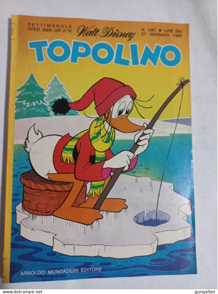 Topolino (Mondadori 1980)  N. 1261 - Disney