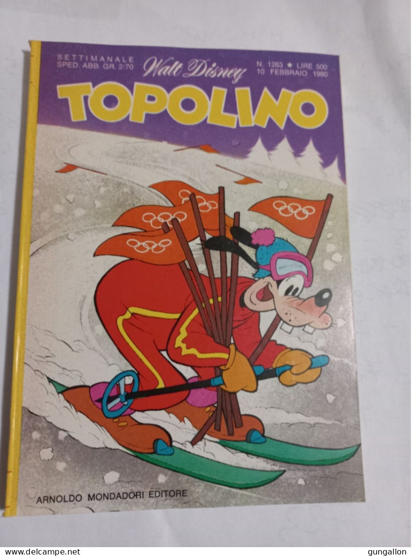 Topolino (Mondadori 1980)  N. 1263 - Disney