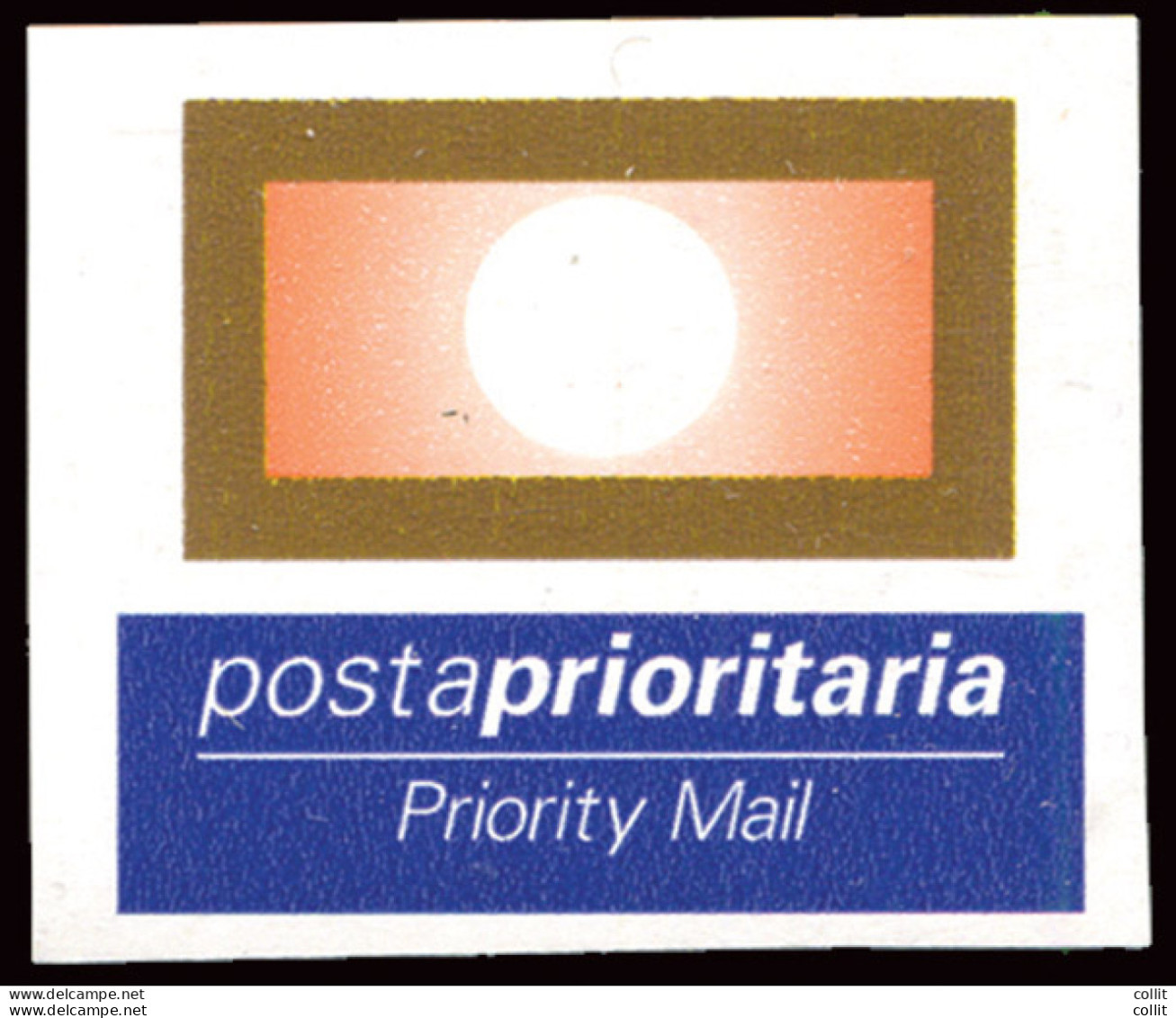 2006 Posta Prioritaria € 0,60  Varietà Senza Stampa Del Nero - Abarten Und Kuriositäten