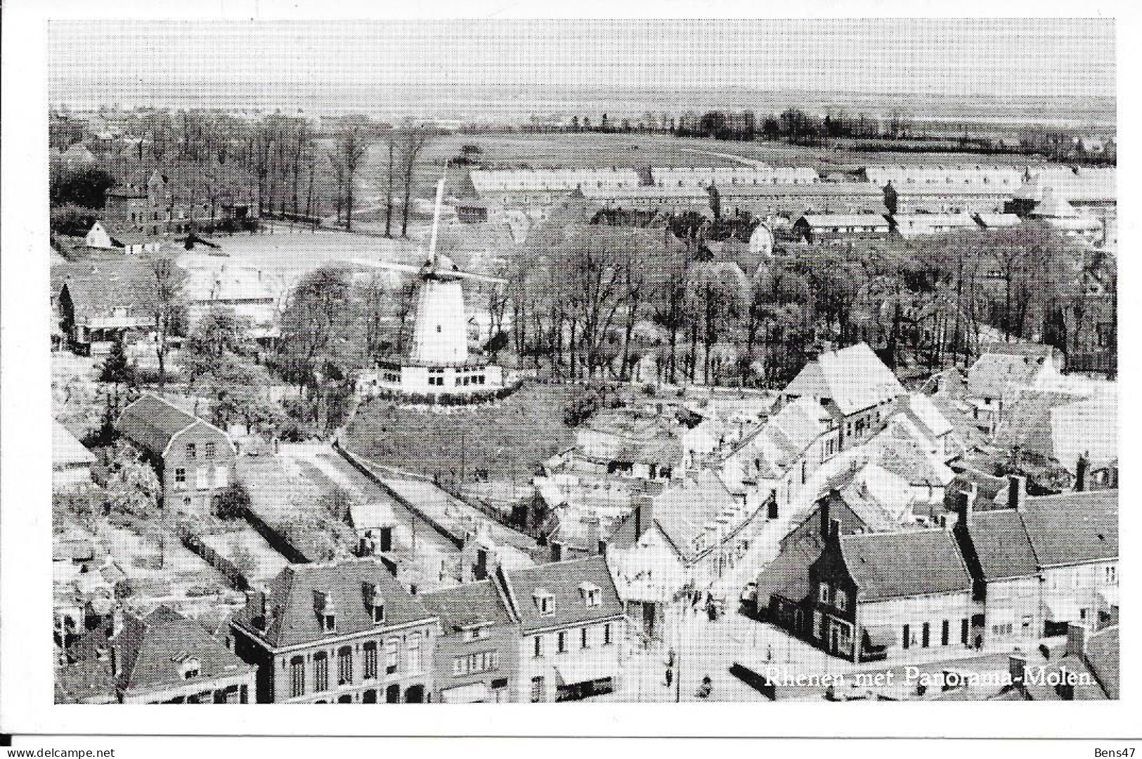 Rhenen Panorama Molen Gelopen - Rhenen