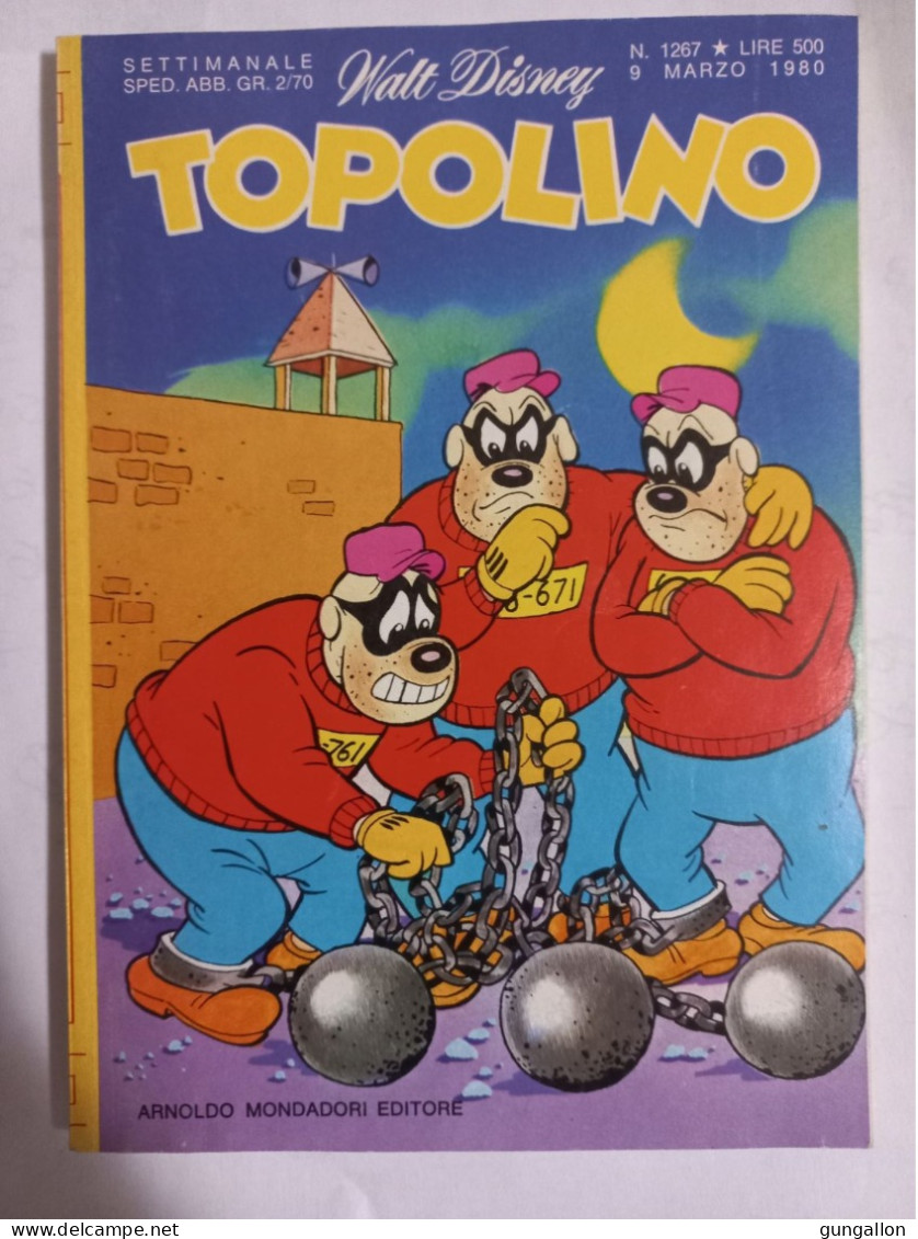 Topolino (Mondadori 1980)  N. 1267 - Disney