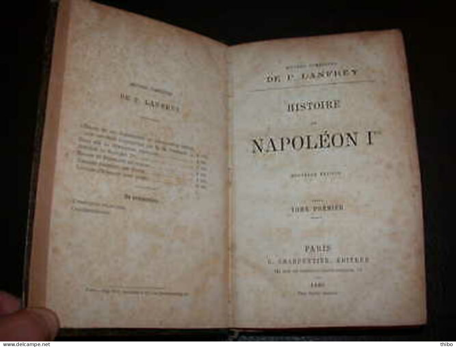 Histoire De Napoléon Ier - Tomes 1 à 4 - Altri & Non Classificati