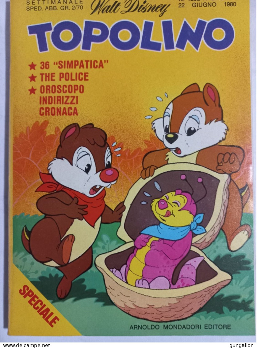 Topolino (Mondadori 1980)  N. 1282 - Disney