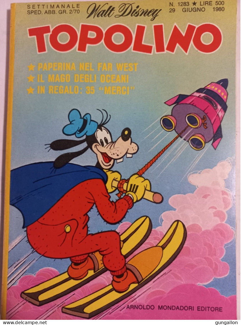 Topolino (Mondadori 1980)  N. 1283 - Disney