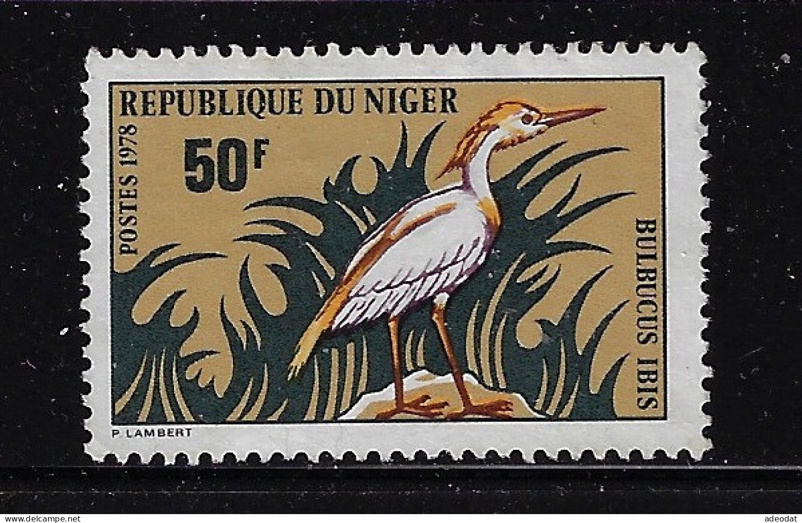 NIGER  1971  SCOTT#425   MH - Níger (1960-...)