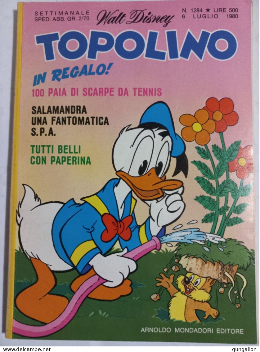 Topolino (Mondadori 1980)  N. 1284 - Disney