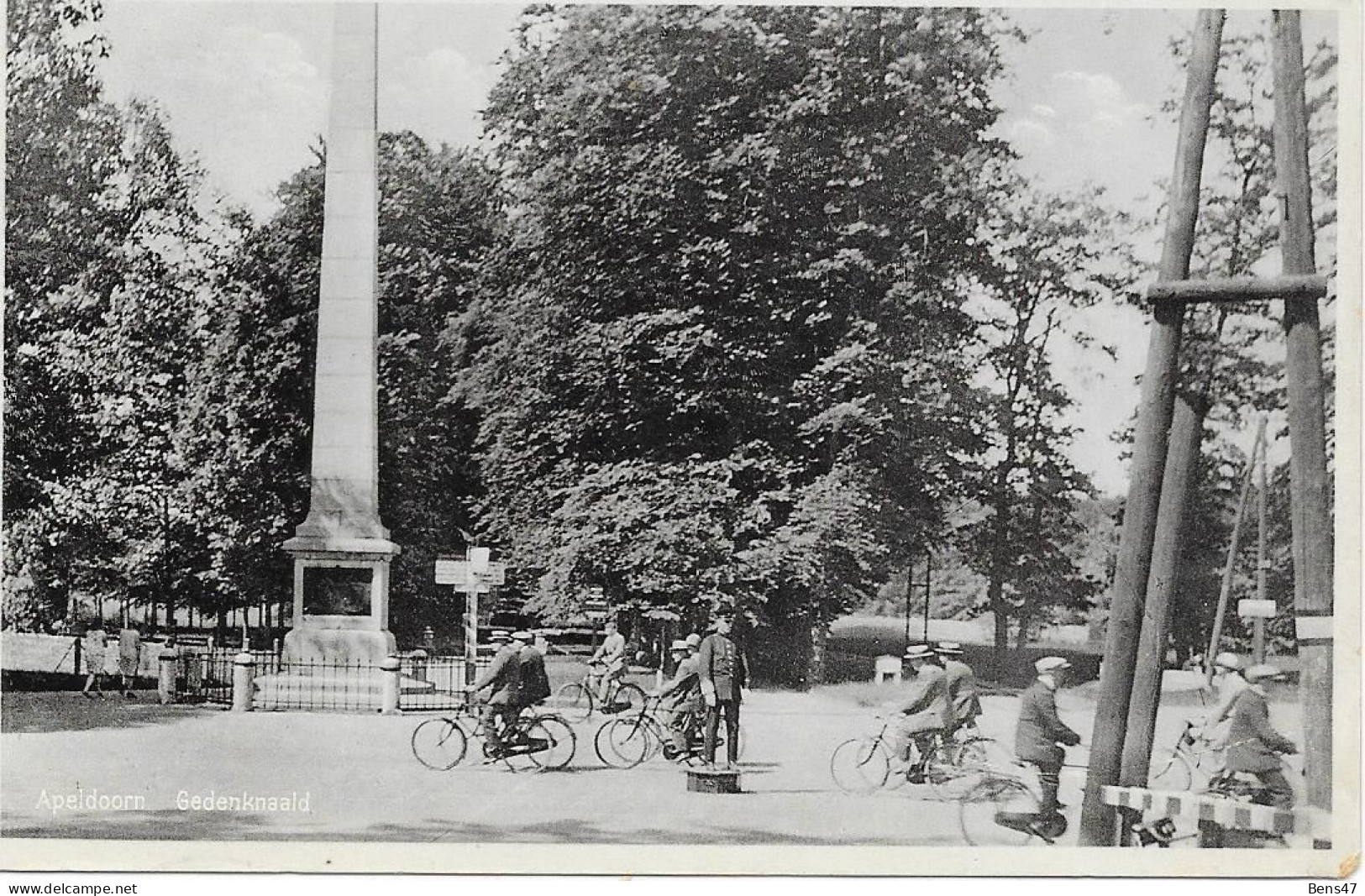 Apeldoorn Gedenk-naald Gelopen 5-7-1932 - Apeldoorn