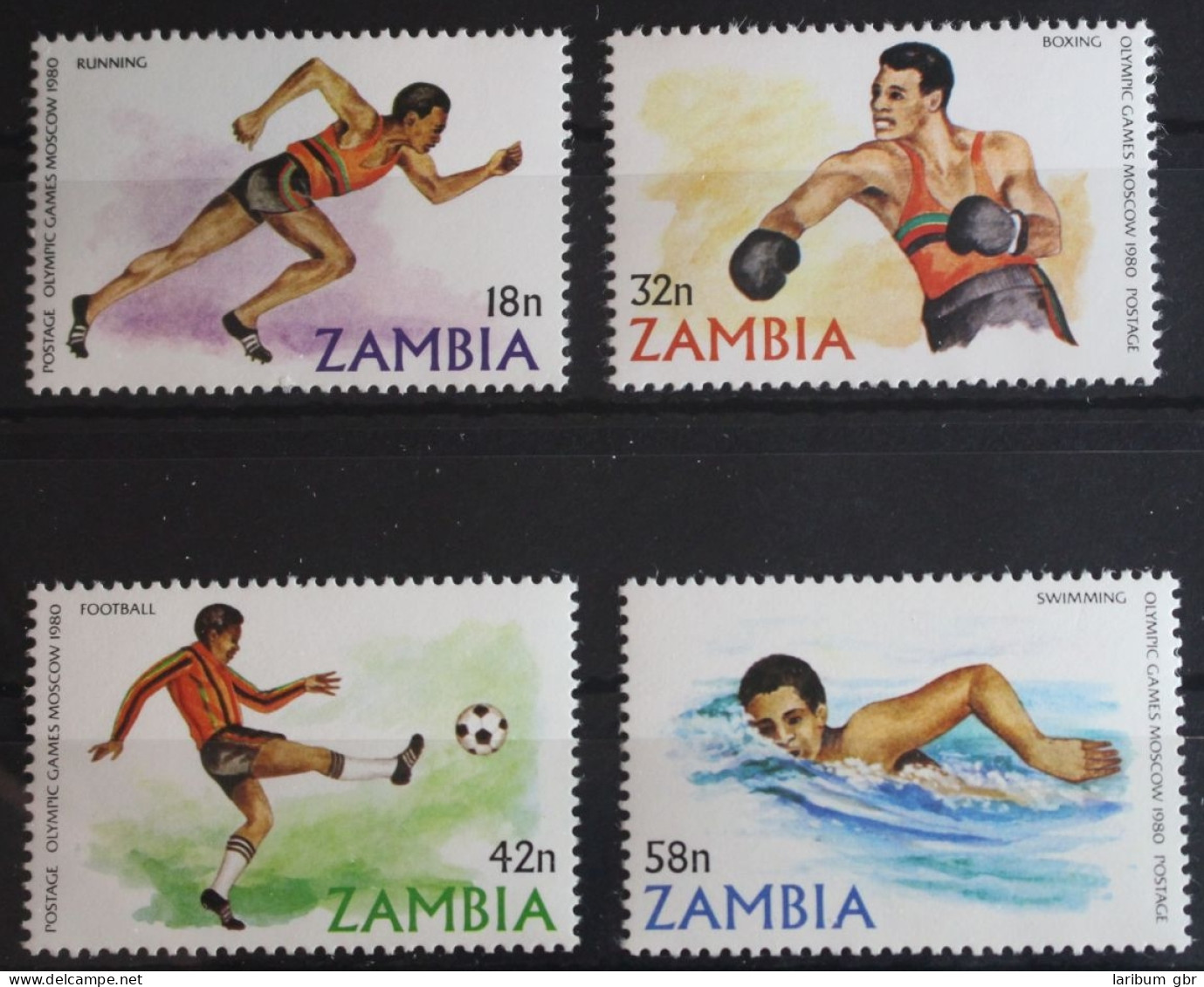 Sambia 225-228 Postfrisch #FQ167 - Nyasaland (1907-1953)