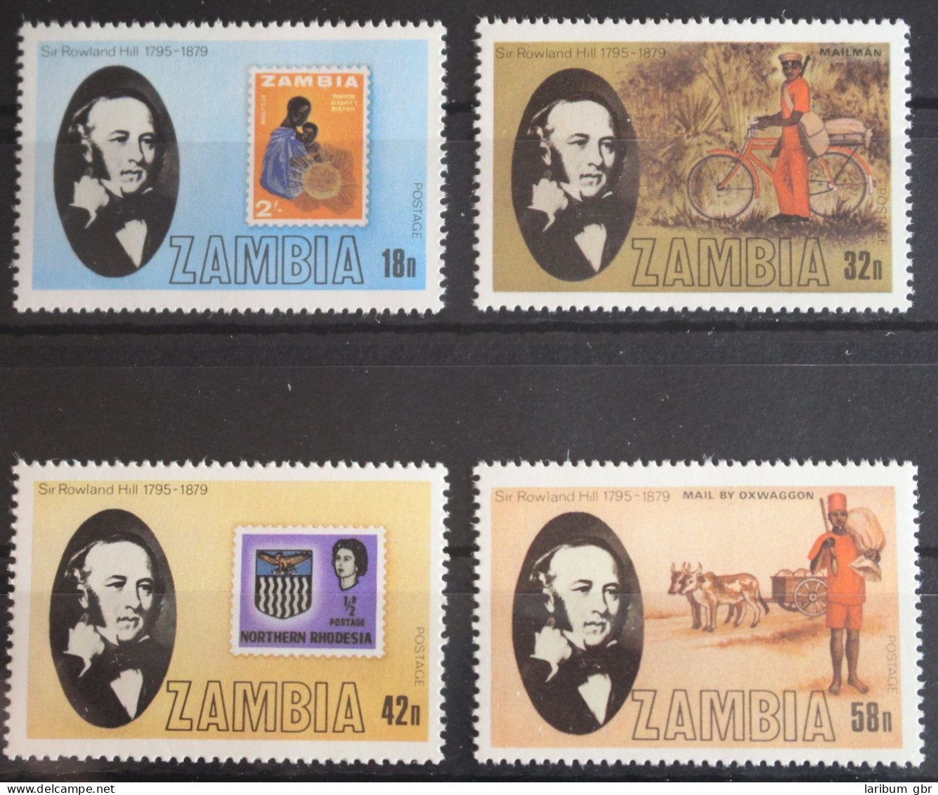 Sambia 213-216 Postfrisch #FQ164 - Nyasaland (1907-1953)
